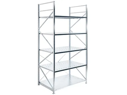 Стеллаж MS U 300/150x90/5 (Нагрузка на полку 250) перфорированные полки