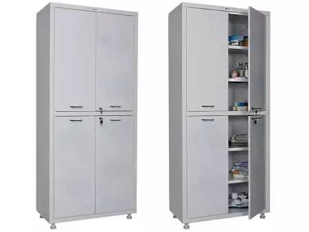 Медицинский шкаф ПРАКТИК HILFE МД 2 1780/SS