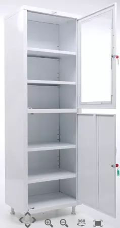 Медицинский шкаф ПРАКТИК HILFE МД 1 1760 R